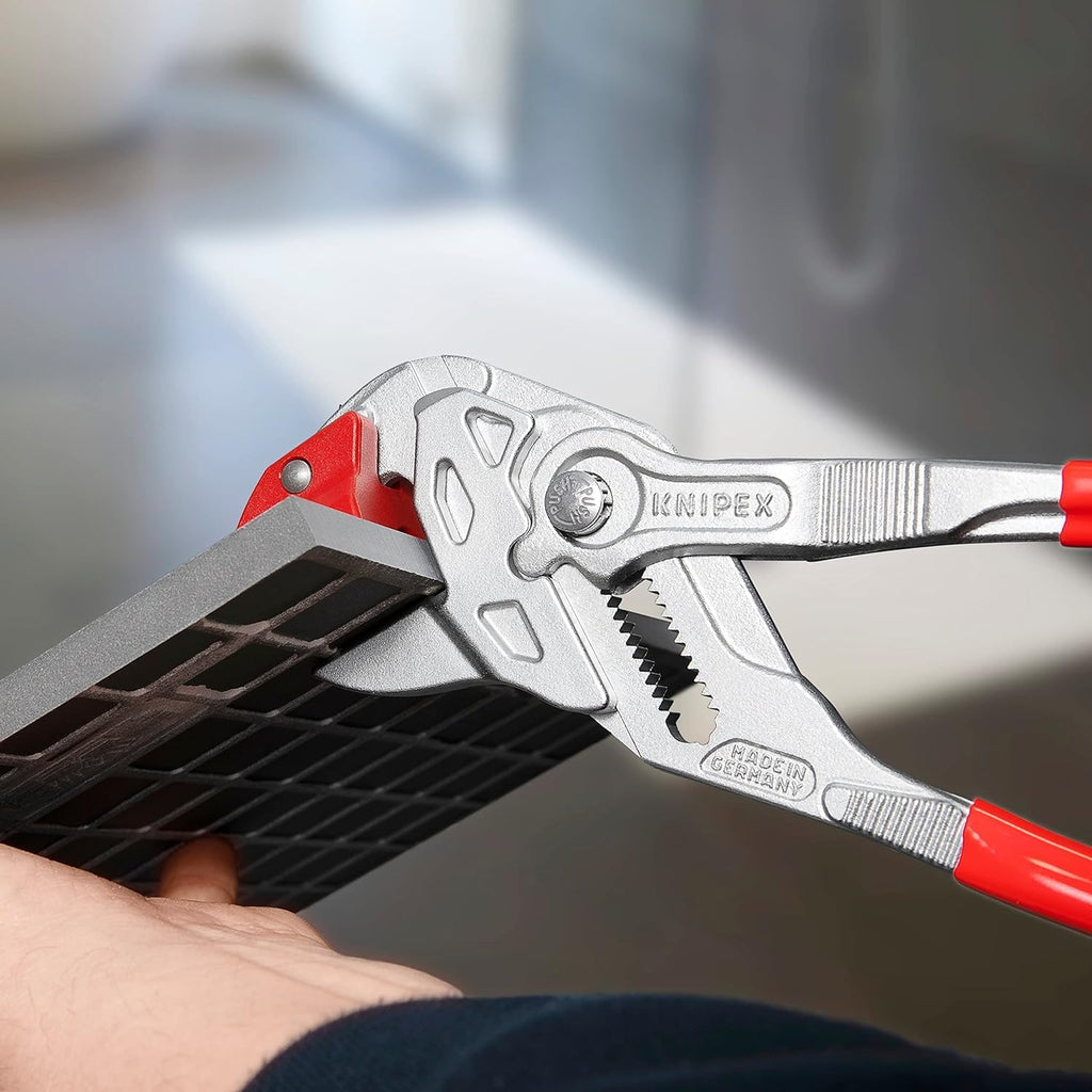 KNIPEX Fliesenbrechzange verchromt mit Kunststoff überzogen 250 mm, 91 13 250