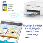 Epson Expression Home XP-4205 3-in-1-Tinten-Multifunktionsdrucker, Scanner, Kopierer, WLAN, Einzelpatronen, Duplex, 2,4-Zoll-Display, DIN A4, inkl. 3 Monate ReadyPrint Flex-Tintentarif