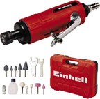 Einhell Druckluft-Stabschleifer TC-PP 220 (Druckluftgerät zum Schleifen, Polieren, Gravieren und Entgraten; inkl. 10 Schleifstifte, Transport-/ Aufbewahrungskoffer, ohne Öl)
