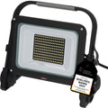 Brennenstuhl LED Baustrahler JARO 14060 M (100W, 11500lm, 6500K, IP65, 5m Kabel, dimmbar, LED Arbeitsstrahler mit Schnellspannverschluss)