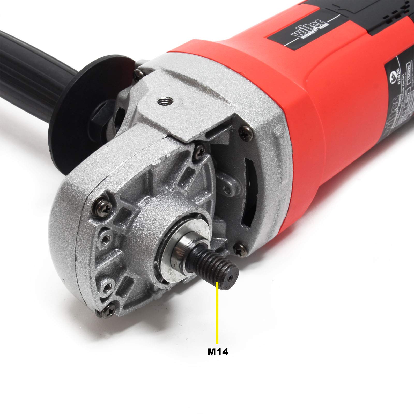 Wiltec Auto Poliermaschine Schleifmaschine 1500W bis 3000 U/min, Poliergerät mit 6 Stufen inkl. 1 Pad und Koffer, Tellerschleifer, Rotationsschleifer