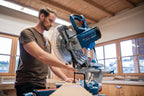 Bosch Professional Kapp- und Gehrungssäge GCM 305-254 D (schneidet bis zu 90 x 305mm, inkl. 1x Kreissägeblatt, 2x Werkstückauflage, Staubbeutel, Klemme)