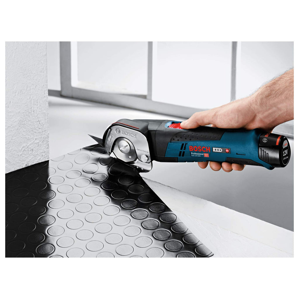 Bosch Professional 12V System Akku Universalschere GUS 12V-300 (inkl. Einlage, L-BOXX, ohne Akku/ Ladegerät)