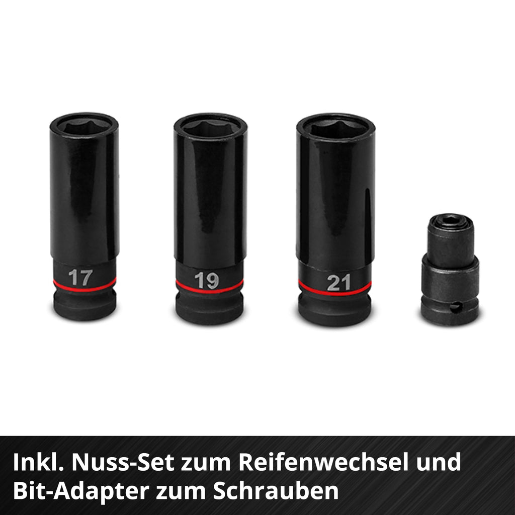 Einhell Professional Akku-Schlagschrauber TP-CW 18/350-C Li BL-Solo Power X-Change (18 V, 350 Nm Drehmoment, 600 Nm Lösemoment, Brushless, Außenvierkant-Aufnahme, ohne Akku)