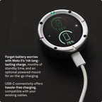 Beeline Moto II - Navigationsgerät für Motorräder | Globale Navigation | Minikarten-Schnittstelle | 14 Stunden Akkulaufzeit | IP67 Wasser- und stoßfest | USB-C-Aufladung mit Riemenhalterung