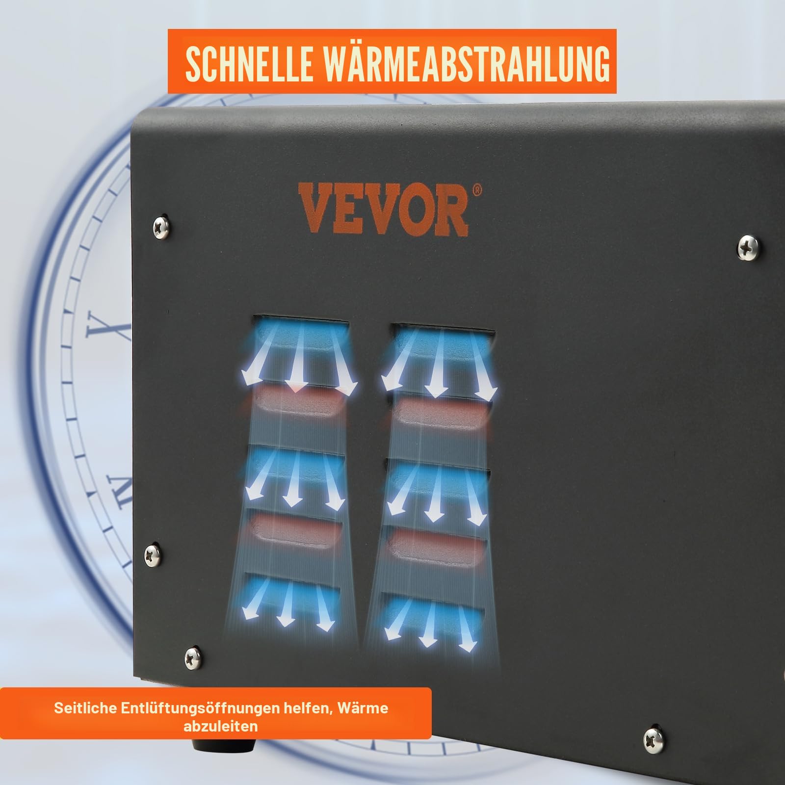 VEVOR 220V Karosserie Ausbeulspotter 3 KW Automatisches Induktionsschweißen Ausbeulspotter Werkzeug 3500A Dent Puller Punktschweißgerät