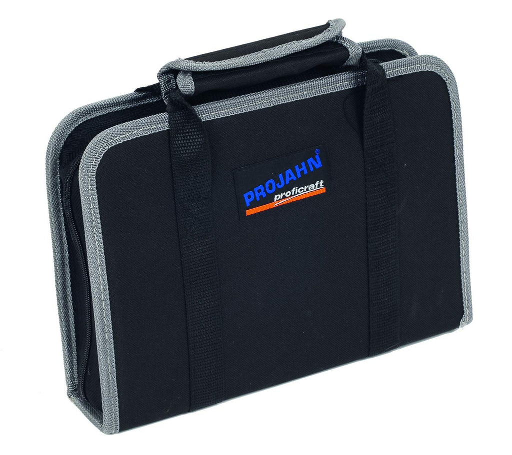 Projahn 8687 Werkzeugmappe PROFICRAFT VDE 1/4"; Hochwertige Stofftragetasche inkl. VDE Werkzeug; Ergonomisches Design, Geprüfte Elektrowerkzeuge im Set; für den professionellen Einsatz; 12-tlg.