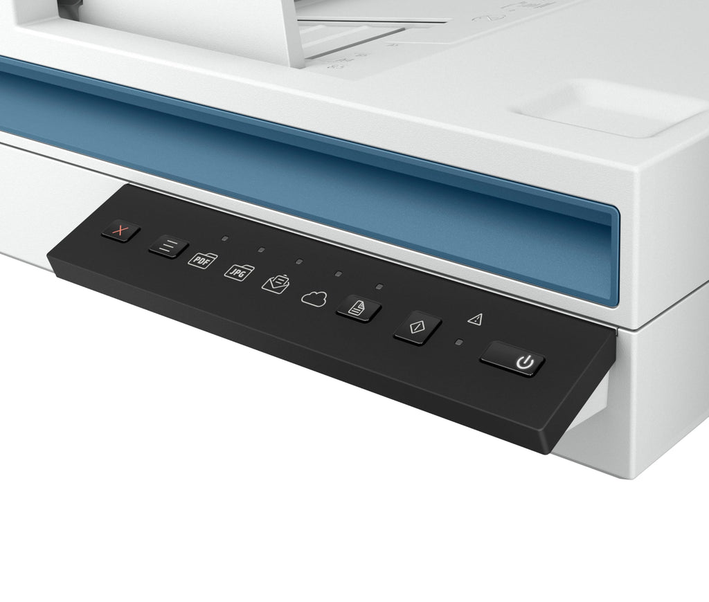 HP ScanJet Pro 2600 f1, Scanner, Flachbett, 60-Blatt ADF, USB 2.0, bis zu 1.500 Seiten täglich, Kurzbefehle