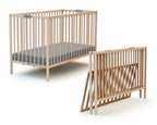 Webaby - Kinderbett, zusammenklappbar, 60 x 120 cm