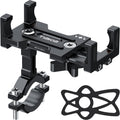 Tiakia Fahrrad Handyhalterung Aluminiumlegierung Motorrad Scooter Fahrrad Universal Handy Halterung Schnellspanner Outdoor Lenker Handy Halter Mit 360° Drehbarer Für 4,5-7,0 Zoll Smartphone