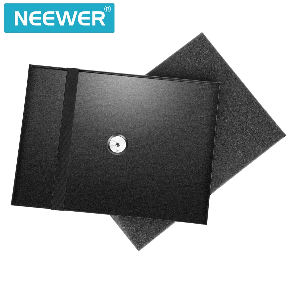Neewer Laptop-Notebook-Paletten-Projektor-Tablett-Halter für 1/4 bis 3/8 Zoll Schraubstativ, Halterung für Bühne, Meetingräume, Vorlesungssäle im Freien (Stativständer nicht im Lieferumfang enthalten)