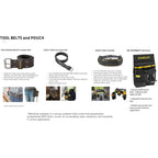 DEWALT DWST 1-75651 Heavy Duty Werkzeug-Gürteltasche - EU / UK