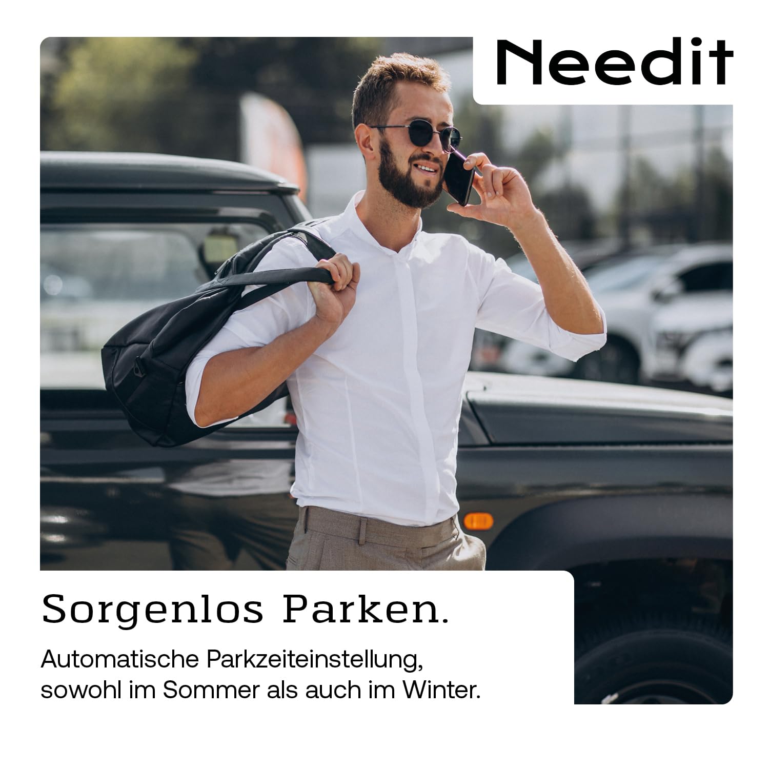 Needit Park Lite Elektronische Parkscheibe Vollautomatisiert Für Autofahrer Premium