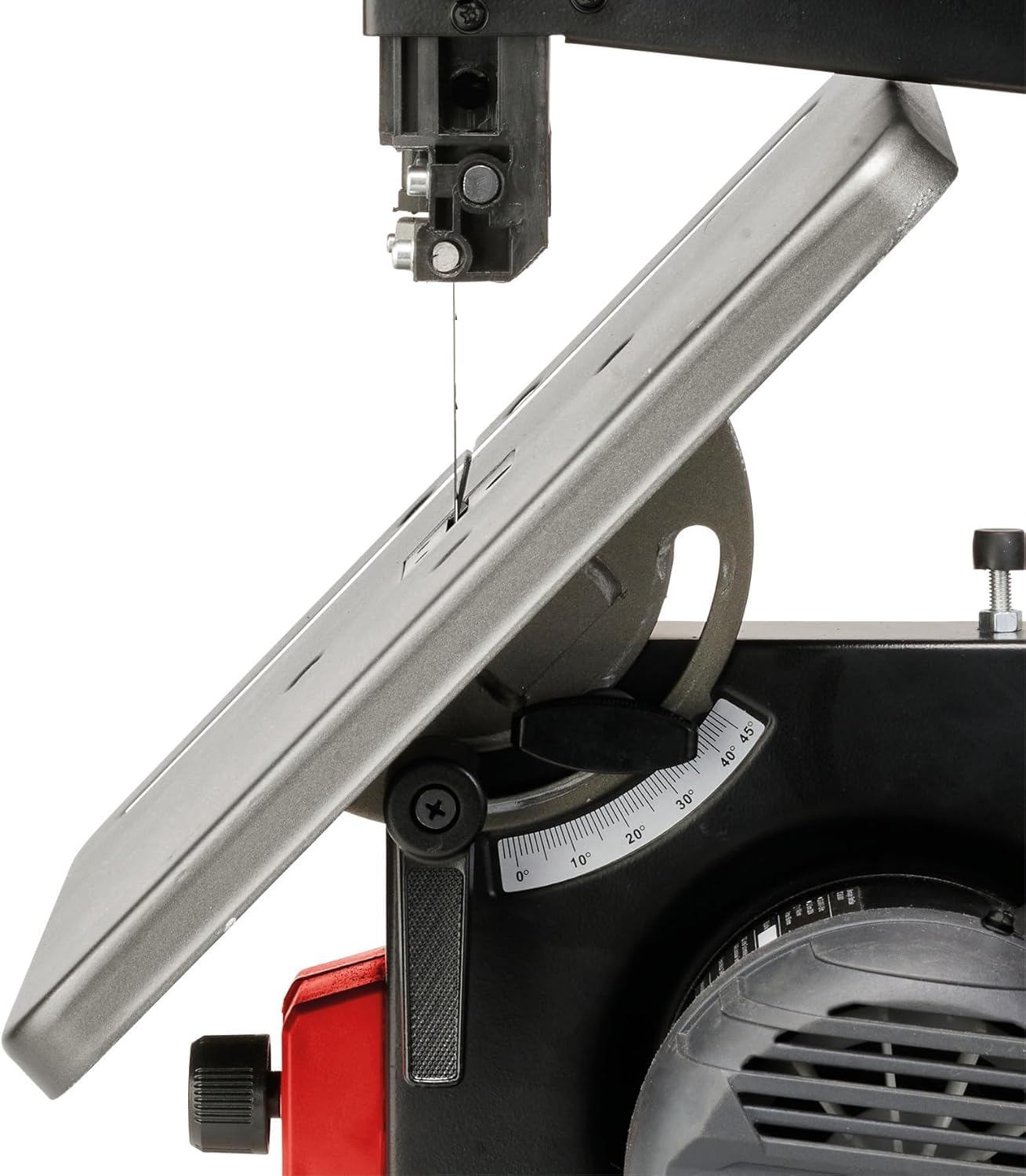 Einhell Bandsäge TC-SB 200/1 (werkzeugloser Sägeblattwechsel, Parallelanschlag, Höhenverstellung, kugelgelagerte Führung, Tisch stufenlos neigbar)