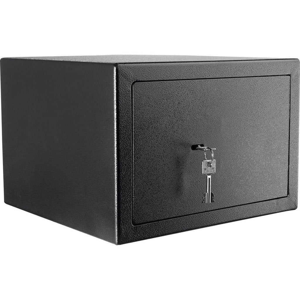 Burg Wächter Möbeltresor mit Schlüssel, Home-Safe, Sicherheitsstufe B, Feuerschutz DIN 4102, VdS-geprüft, ECB-S zertifiziert, 20,6 l, 30 kg, H 210 S, Schwarz, 20,6 Liter