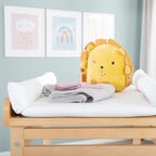 roba Bade Wickel Kombi Baby Pool - Wickeltisch ausziehbar mit integrierter Badewanne - Mobile Kombination aus Holz natur - Inkl. Wickelauflage weiß, 1 Stück (1er Pack)