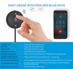 Besign BK03 Bluetooth 5.0 Freisprecheinrichtung, Freisprechanlage, Bluetooth Empfänger für KFZ Auto Lautsprechersystem mit 3.5 mm Klinke