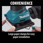 Makita bo4555 K – Sander (11,2 cm, 13,1 cm, 14,2 cm, Netzwerkkabel, 230 V)