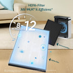LEVOIT | HEPA Luftreiniger | Air Purifier mit Lichtsensor und waschbarem Vorfilter | Leise | CADR 243 m³/h, Wohnung bis 52 m² | entfernt 99,97 % von Staub, Pollen, Tierhaaren & Gerüchen | Tiermodus