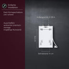 AEG druckloser Kleinspeicher Huz 5 Basis, Untertischboiler 5 Liter Niederdruck, steckerfertig, 2 kW, 222162