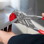 KNIPEX Fliesenbrechzange verchromt mit Kunststoff überzogen 250 mm, 91 13 250