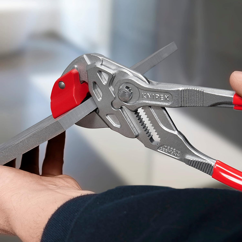 KNIPEX Fliesenbrechzange verchromt mit Kunststoff überzogen 250 mm, 91 13 250