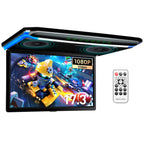 XTRONS 17,3“ Digital TFT FHD 16:9 Bildschirm für Auto Bus unterstützt 1080P Video Auto Overhead Player Auto Monitor mit HDMI Port Automosphäre LED Licht Windows CE für Urlaub (CM173HD)