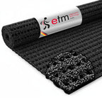 etm Sicherheitsmatte gegen Glätte - Outdoor Teppich mit Rutschfester Granulat Beschichtung - Antirutschmatte für Außenbereich - 120 cm Breite und viele Farben und Längen (1,5 m, anthrazit)