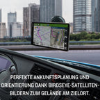 Garmin dēzl LGV 610 EU – LKW-Navigationsgerät mit Farbdisplay, vorinstallierten EU Karten (46 Länder), fahrzeugspezifischem Routing, Echtzeitdienste & Zielorte mit Satellitenbildern