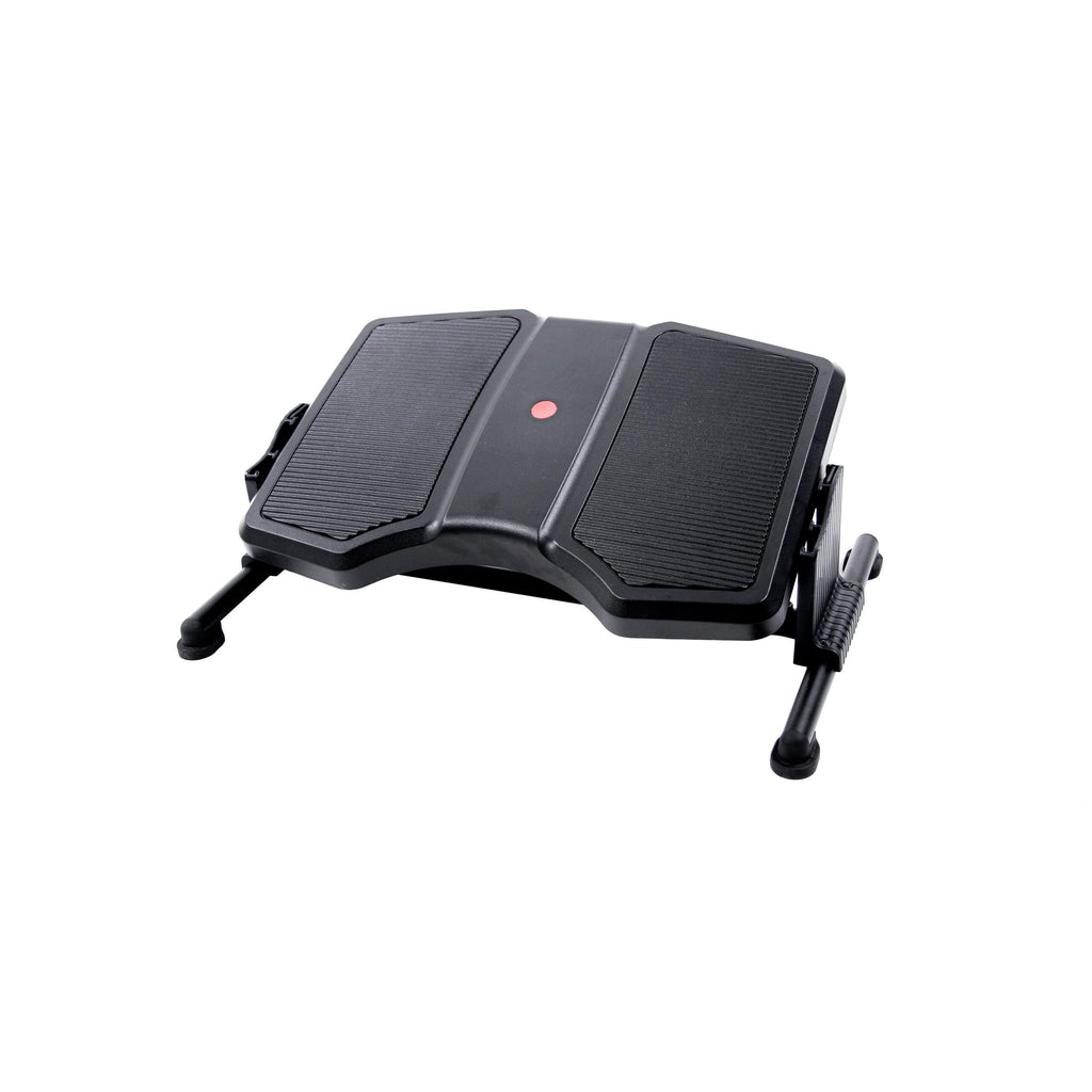 hjh OFFICE 830012 Fußstütze Büro PODI II ergonomische Fußablage höhenverstellbar & neigbar, Fußtritt rutschfest