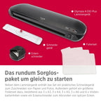 Olympia A 330 Plus Laminiergerät | Heiß- und Kaltlaminieren | Laminiergerät bis A3 | Blasenbildungsschutz | Laminiermaschine | Ideal für Büro, Schule & Homeoffice | Laminator inkl. Laminierfolien