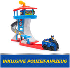 PAW PATROL - Lookout Tower (2025), über 50 cm hoch, Hauptquartier Spielset mit 1 Basis Polizei-Fahrzeug, 2 Chase Figuren und Zubehör, geeignet für Kinder ab 3 Jahren