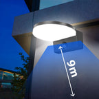 Maclean MCE344 LED Wandleuchte mit PIR Bewegungssensor und Dämmerungssensor, 15W 1560lm Wandlampe IP65 Wasserdicht Außenlampe 4000K Neutralweiß, für Außen- und Innenbereich (Grau)