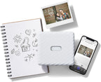 INSTAX LINK Wide Smartphone Printer, Ash White