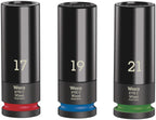 Wera 05004595001 Wheel Impaktor C Set 1, Steckschlüsseleinsatz-Satz, 1/2"-Antrieb, 3-teilig
