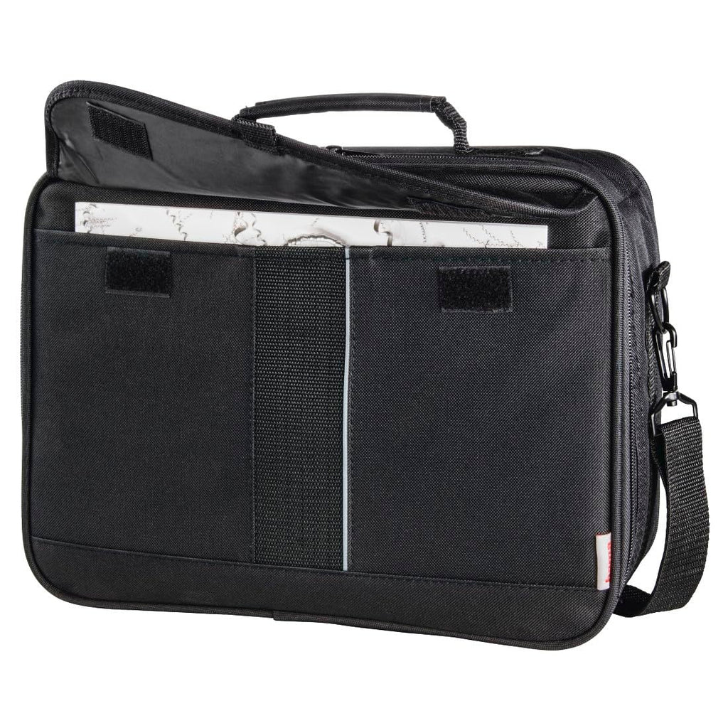 Hama Sportsline Beamertasche groß (Projektor Tasche Größe L, 27 x 39 x 15 cm für Acer, BenQ, Epson, LG, Optoma Beamer) Schwarz