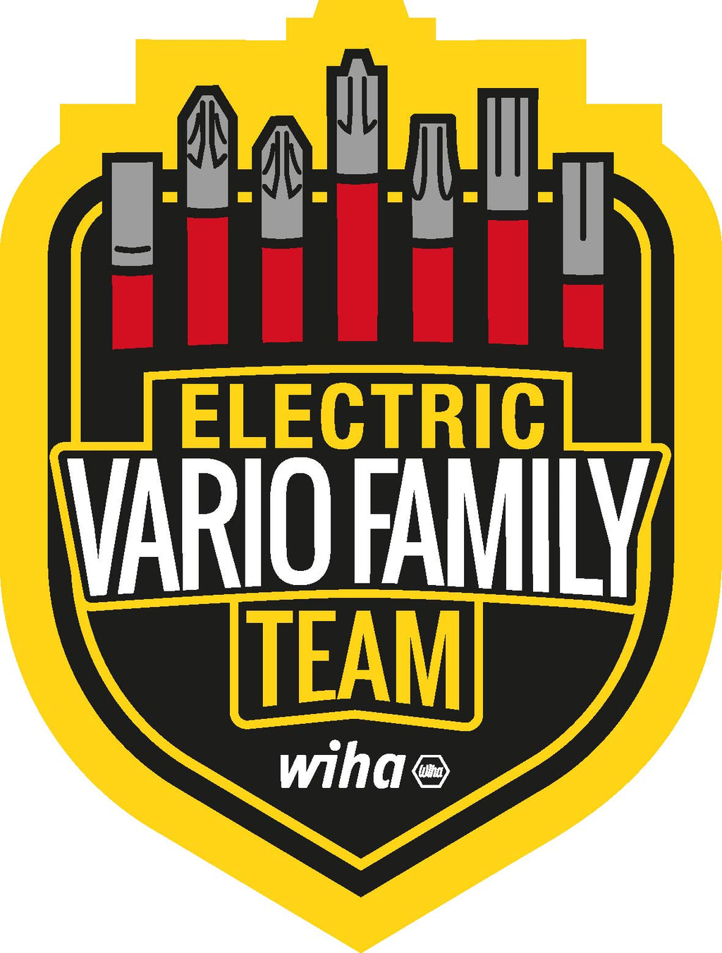 Wiha Juego de adaptadores de par de apriete easyTorque electric 2,8 Nm con soporte slimVario® y slimBits SL/PZ, de 4 unid. (41478)