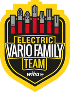 Wiha Juego de adaptadores de par de apriete easyTorque electric 2,8 Nm con soporte slimVario® y slimBits SL/PZ, de 4 unid. (41478)