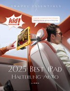 LISEN für iPad Tablet Halterung Auto Mitte, Universal Handyhalterung Auto Organizer Zubehör Innenraum Ausziehbare KFZ für Tablethalterungen Auto Reise Zubehör für iPad Air/Samsung/und 4,7-11 Zoll