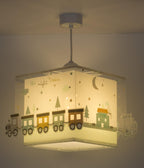 Dalber kinderlampe Pendelleuchte Hängelampe Zug Farben trainieren The Night Train Bunt