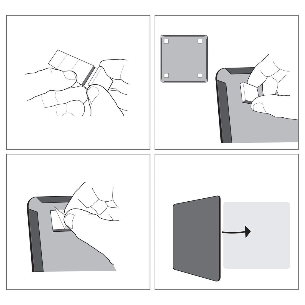 Nobo Kleines Magnetisches Whiteboard mit Gewölbtem Rahmen, Wandmontage, Inkl. Whiteboard-Marker, Magneten & Schaumstoff-Klebepads, Zuhause/Büro, 585 x 430 mm, 1903783