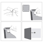 Nobo Kleines Magnetisches Whiteboard mit Gewölbtem Rahmen, Wandmontage, Inkl. Whiteboard-Marker, Magneten & Schaumstoff-Klebepads, Zuhause/Büro, 585 x 430 mm, 1903783