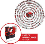 Einhell Professional Akku-Nagler FIXETTO 18/50 N Power X-Change (18V, 60 Schuss/min, max. 50 mm Nagellänge, Tiefeneinstellung, Einzel-/Serienschuss, inkl 500 Nägel, ohne Akku)