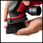 Einhell Deltaschleifer TC-DS 20 E (200 W, 2 mm Schwingkreis, bis 22.000 min-1 Schwingzahl, Drehzahlregulierung, Schleifschuh mit Kletthaftung, inkl. 9x Schleifpapier)