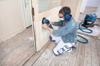 Bosch Professional Exzenterschleifer GET 75-150 (Leistung 750 W, Schleifteller-Ø: 150mm, L-BOXX)