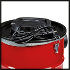 Einhell Aschesauger TC-AV 1718 D (1.200 Watt, Saugleistung 170 mbar, 18 l Weißblech-Auffangbehälter m. Schnellverschlüssen, Feinstaubvorfilter, Filterkartusche)