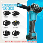 Akku Winkelschleifer 125 mm Kabellos,Kompatibel mit Makita 18V Akku, 7000 RPM Bürstenloser Motor Kabelloser Winkelschleifer zum Schneiden, Schleifen, Polieren, usw. (Akku nicht enthalten)
