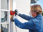 Einhell Exzenterschleifer TC-RS 425 E (425 W, Schleifteller Ø 125 mm, max. Schwingzahl 26.000 min-1, Schwingkreis 2,5 mm, inkl. Schleifpapier je 1x P60, P80, P120)
