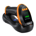 Tera Barcode-Scanner Kabellos Ladestation: 1D 2D QR mit digitalem Einstellungsbildschirm & Tastenfeld Schnellscan Bluetooth 2.4G & USB-Kabel deutsche Anleitung HW0009