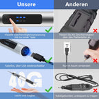 Gravierstift: USB Wiederaufladierbar Gravur Werkzeug Kit - Elektrischer Mini Graveur Gravurwerkzeug für Schmuck Glas Holz Kunststoff Metall Stein